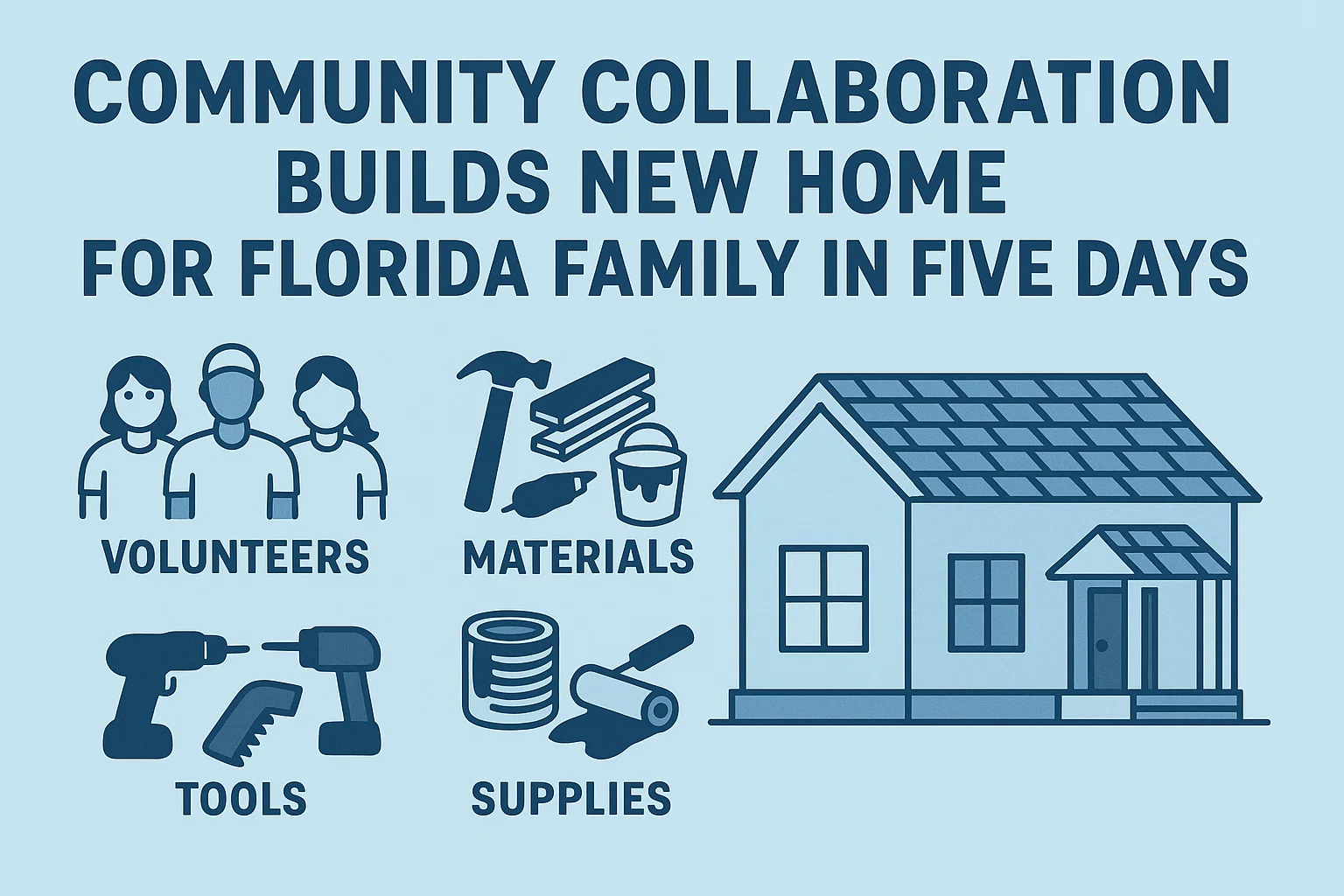 Rapid Home Construction infographic