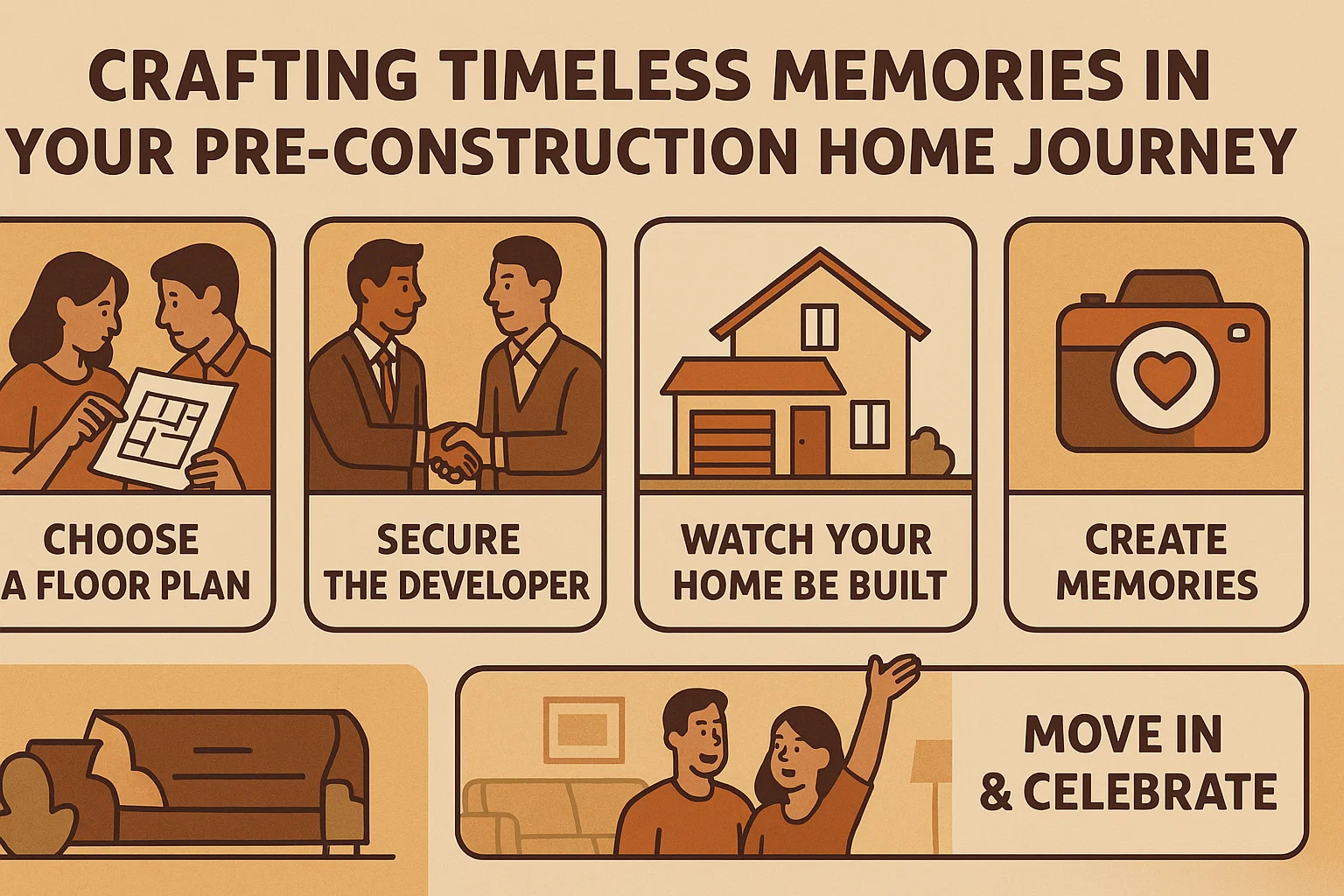 Pre-Construction Home Infographic infographic