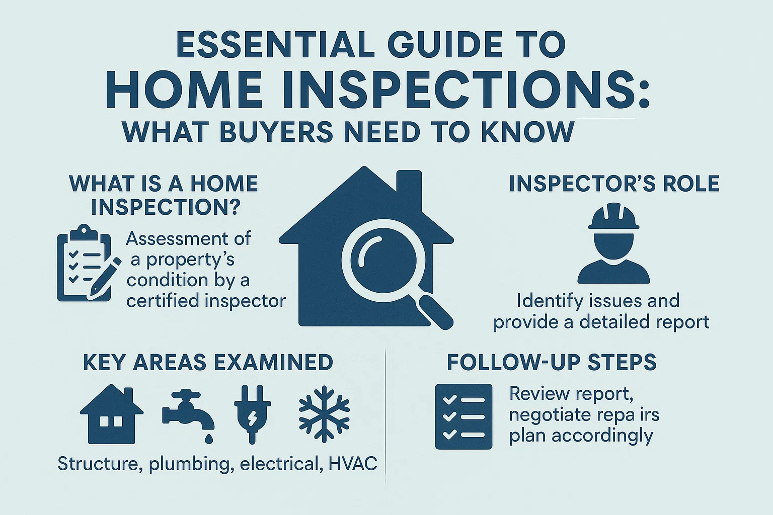 Home Inspection Guide infographic