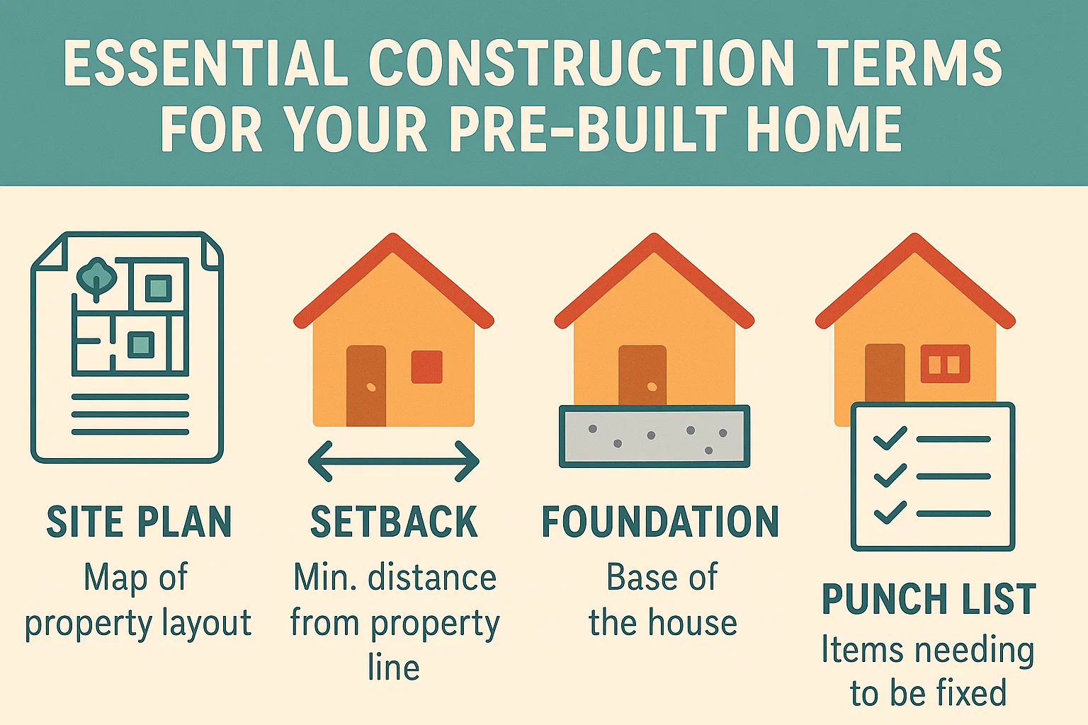 Pre-Built Home Guide infographic