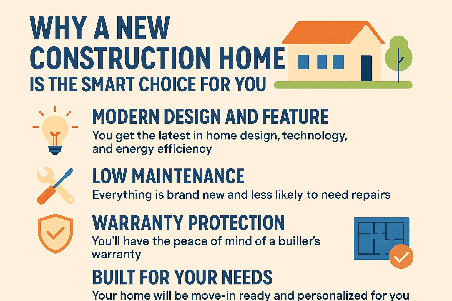New Home Benefits Infographic infographic