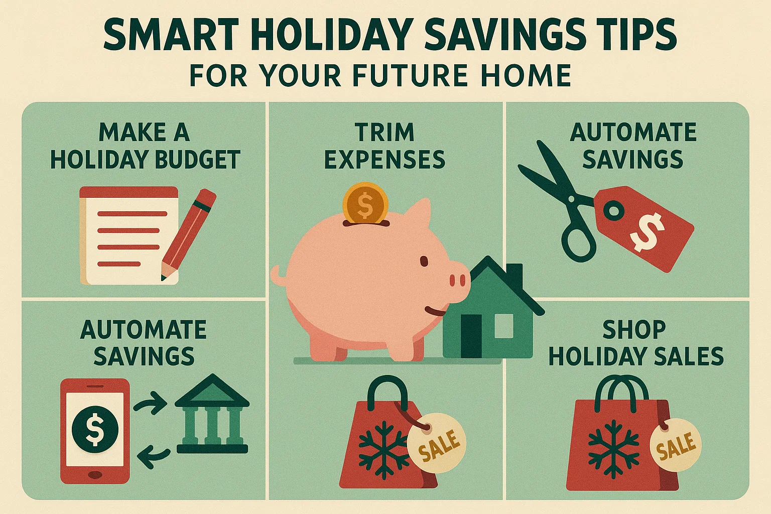 Smart Savings for Home infographic