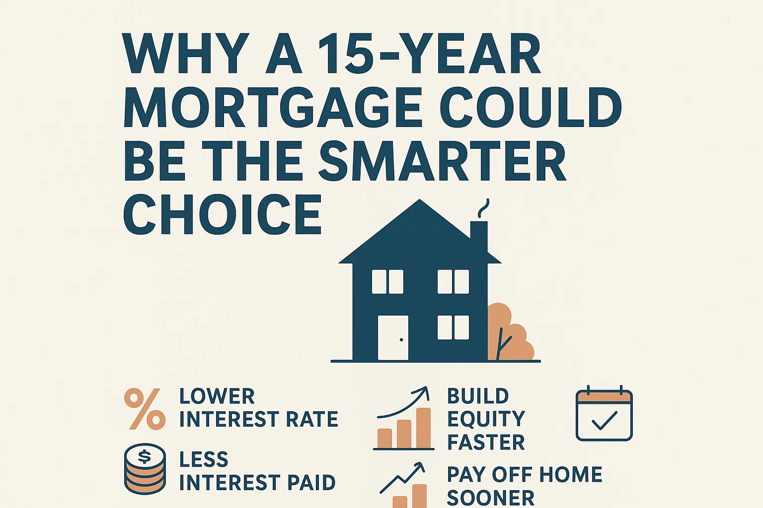 15-Year Mortgage Benefits infographic