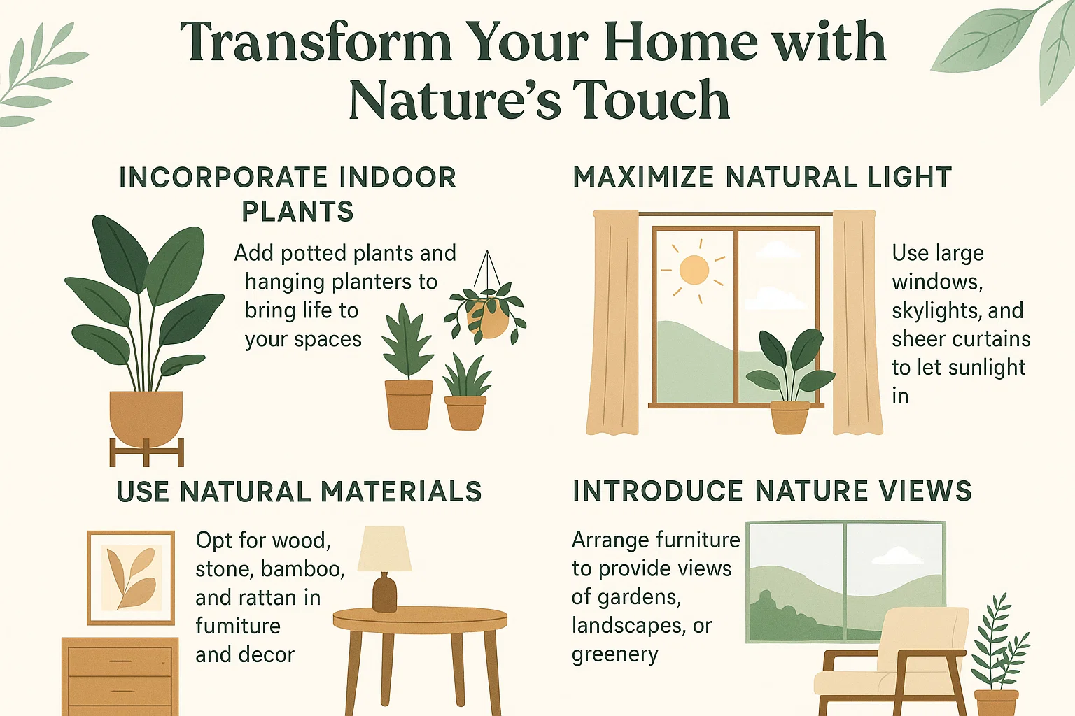 Biophilic Design Guide infographic