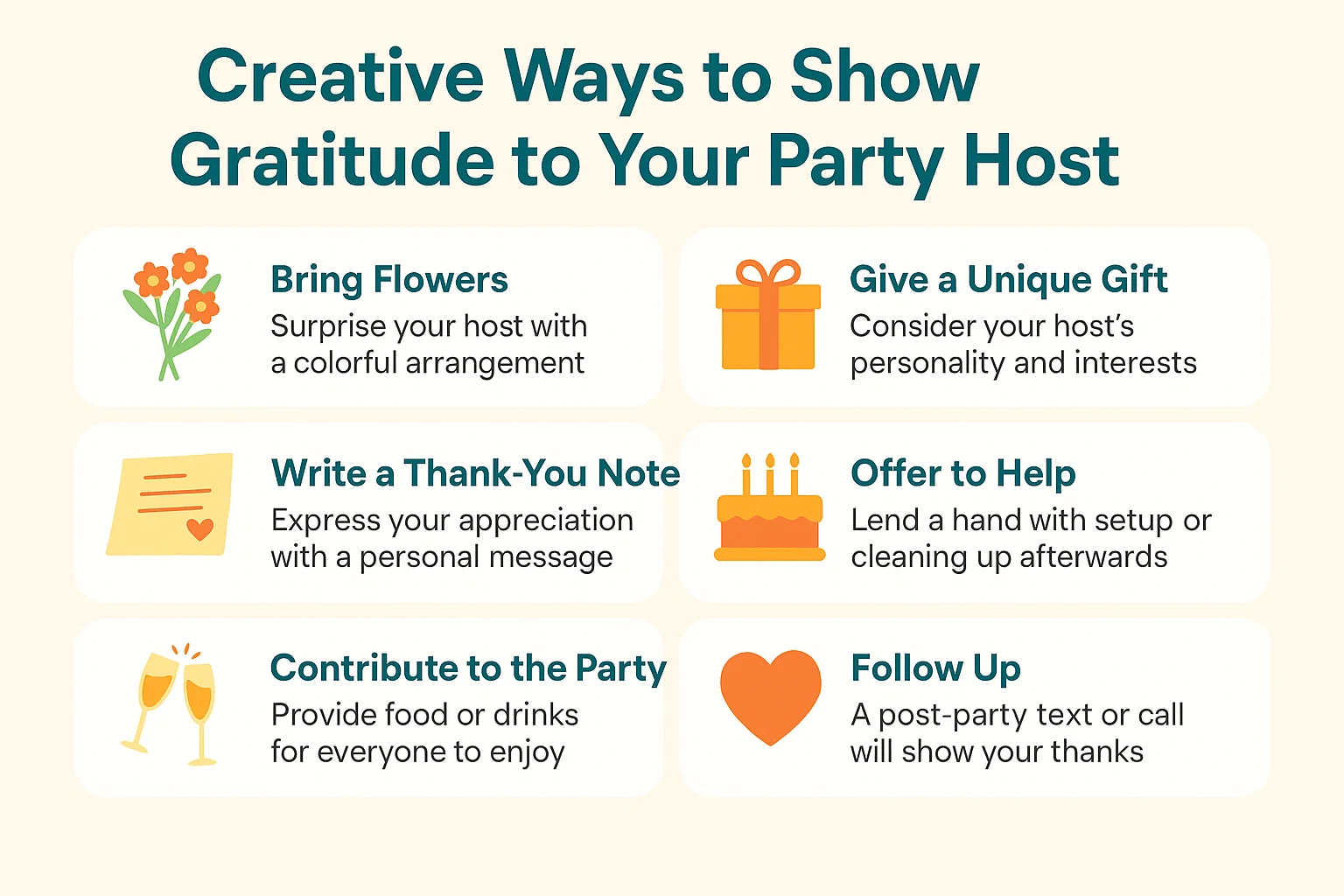 Gratitude Tips Infographic infographic