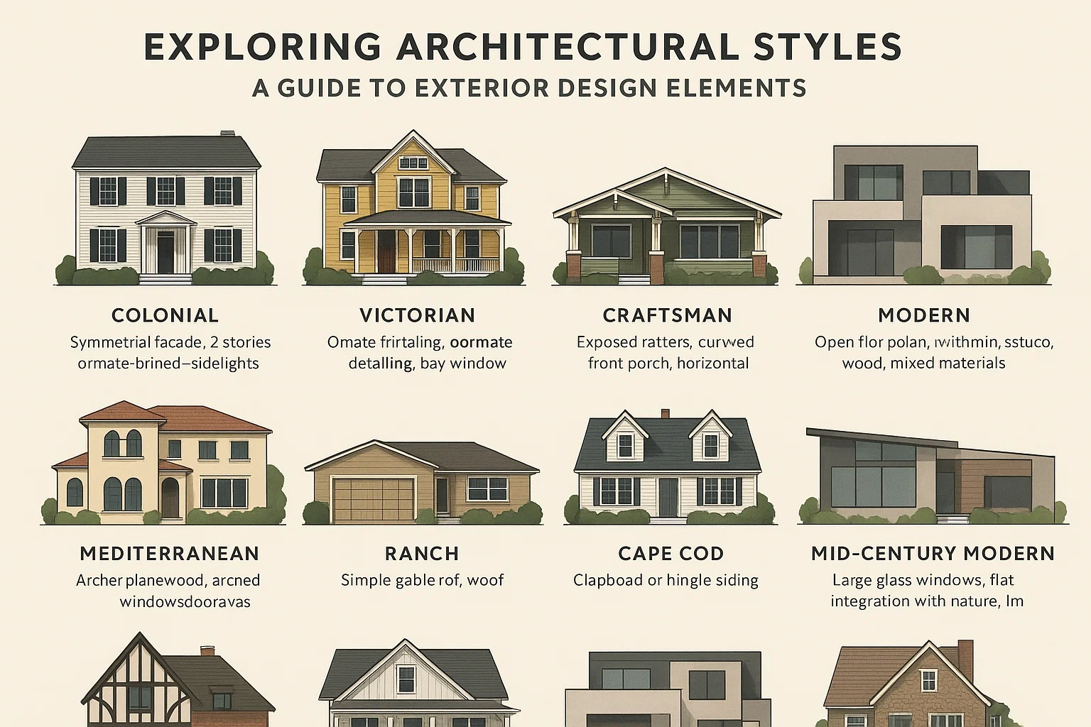 Architectural Design Elements infographic