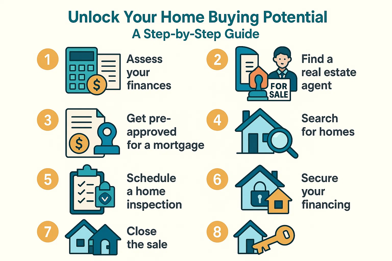Home Buying Guide infographic