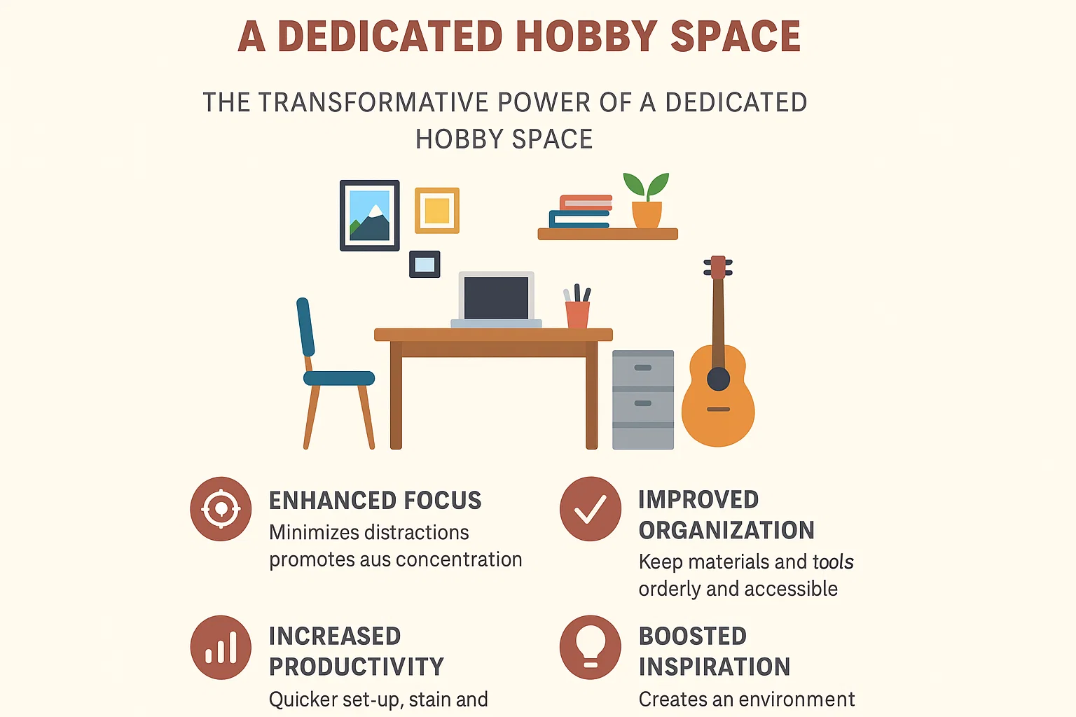 Hobby Space Infographic infographic