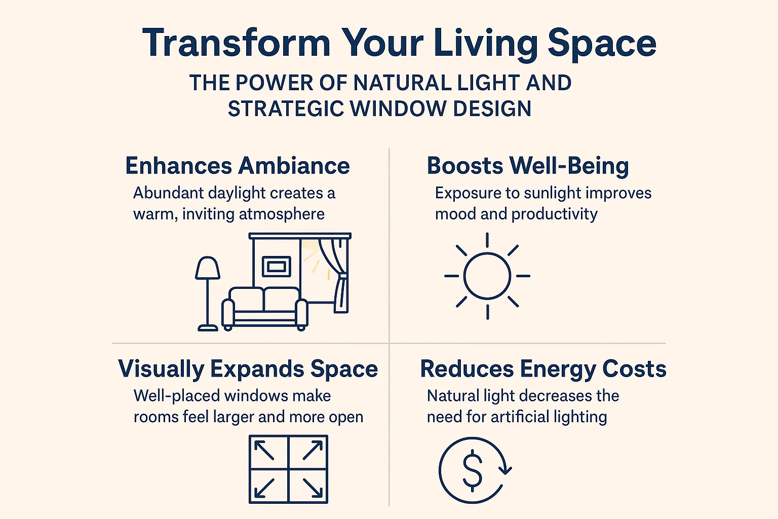 Natural Light Living infographic
