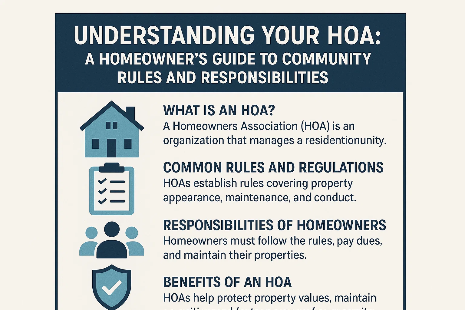 Homeowner's Guide Infographic infographic