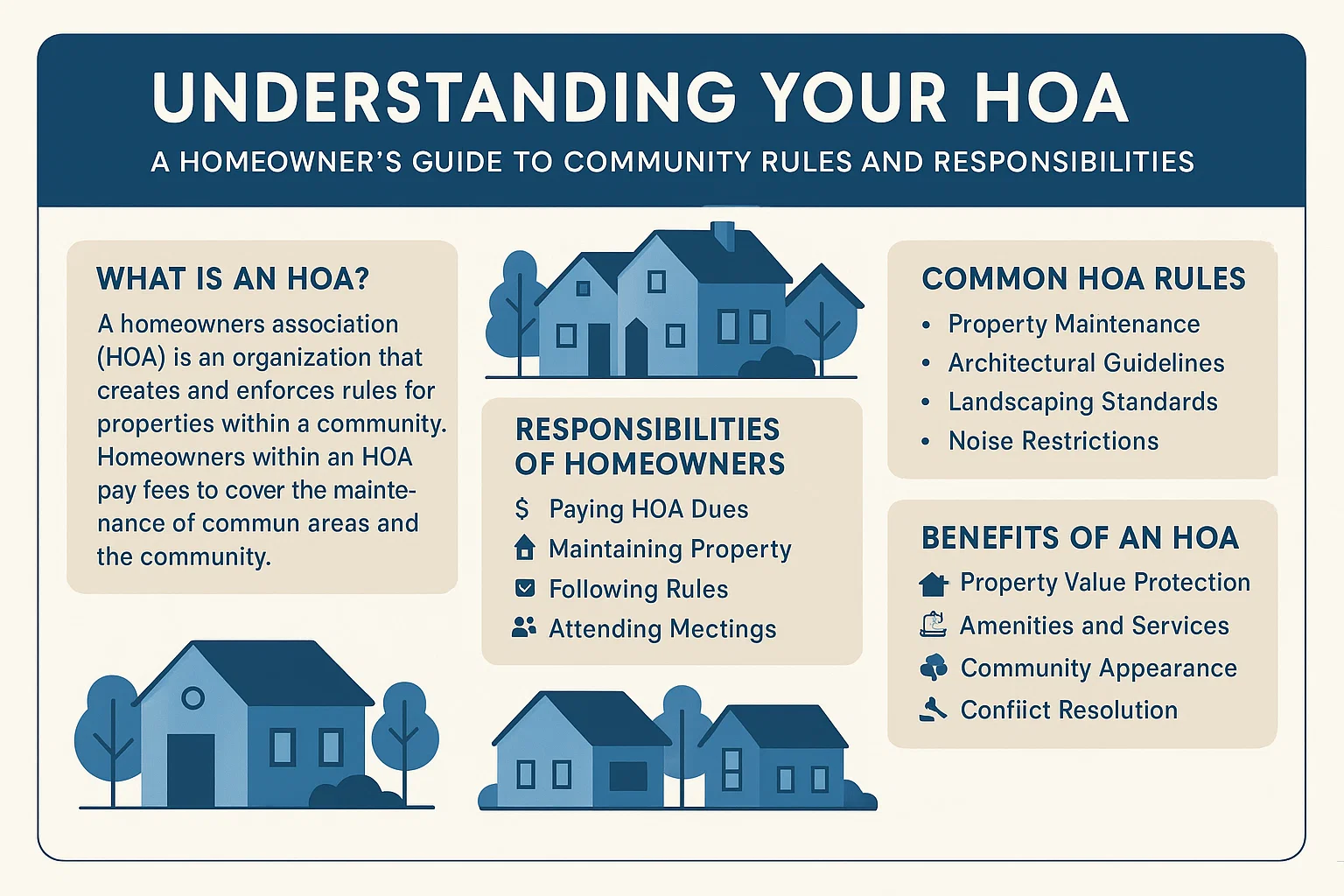 Homeowner's Guide Infographic infographic