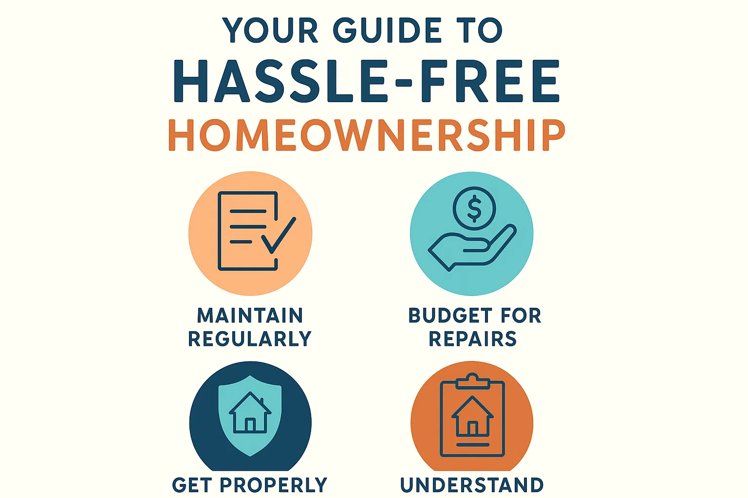Hassle-Free Homeownership Guide infographic