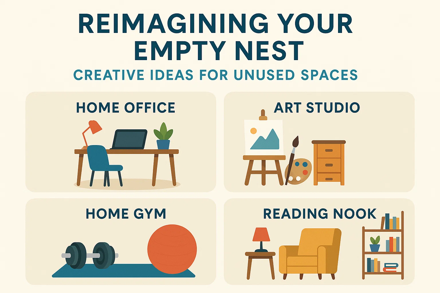 Empty Nest Reimagined infographic