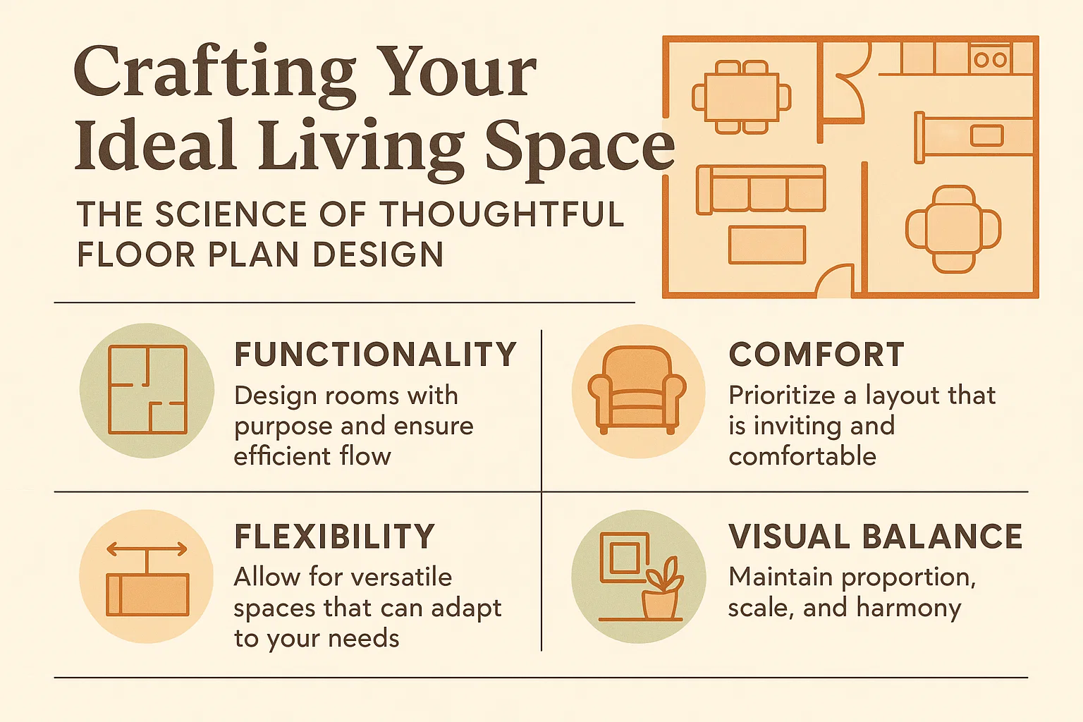 Ideal Floor Plan Design infographic