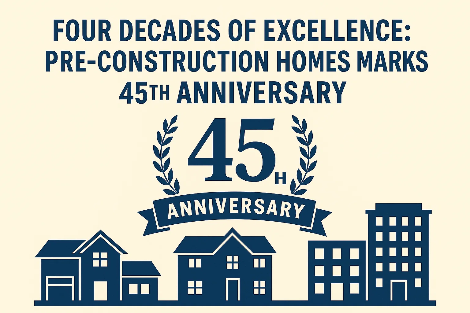 45th Anniversary Infographic infographic