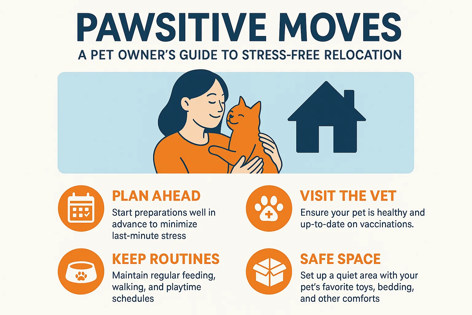 Stress-Free Pet Relocation Guide infographic