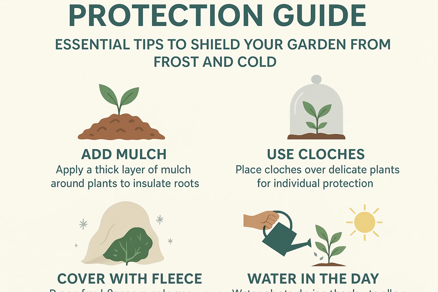 Winter Garden Protection infographic