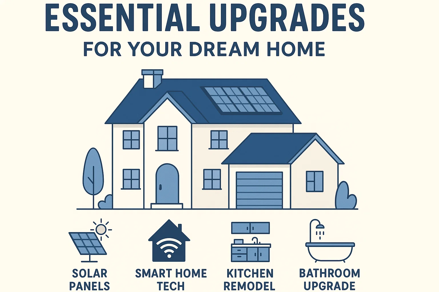 Home Upgrade Ideas infographic