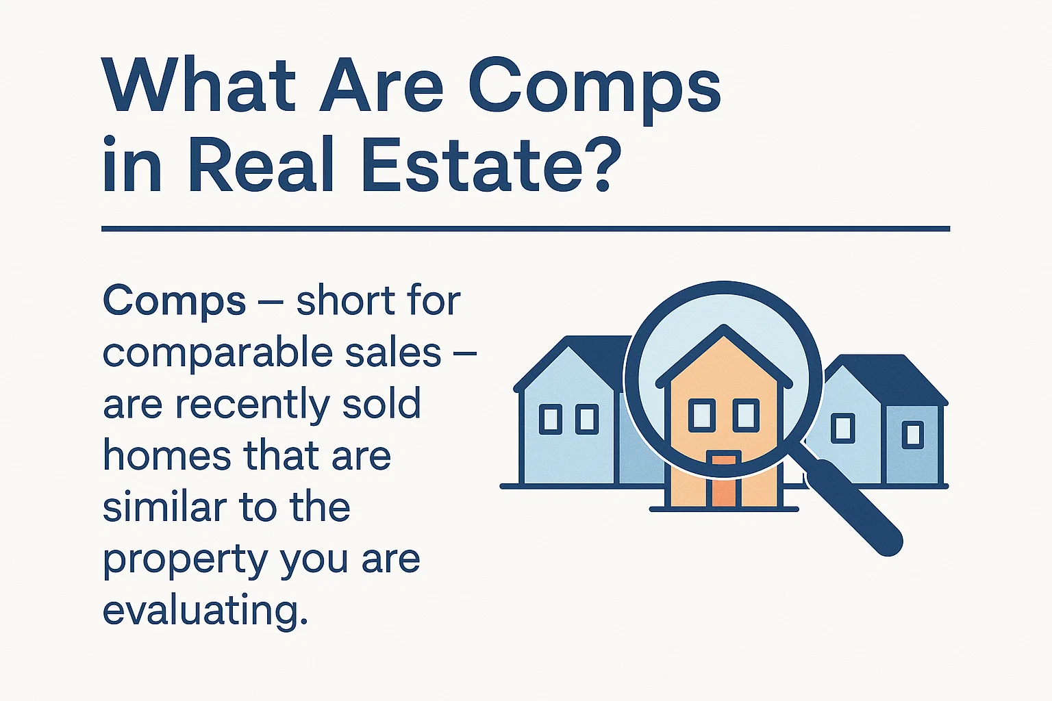 Real Estate Comps infographic