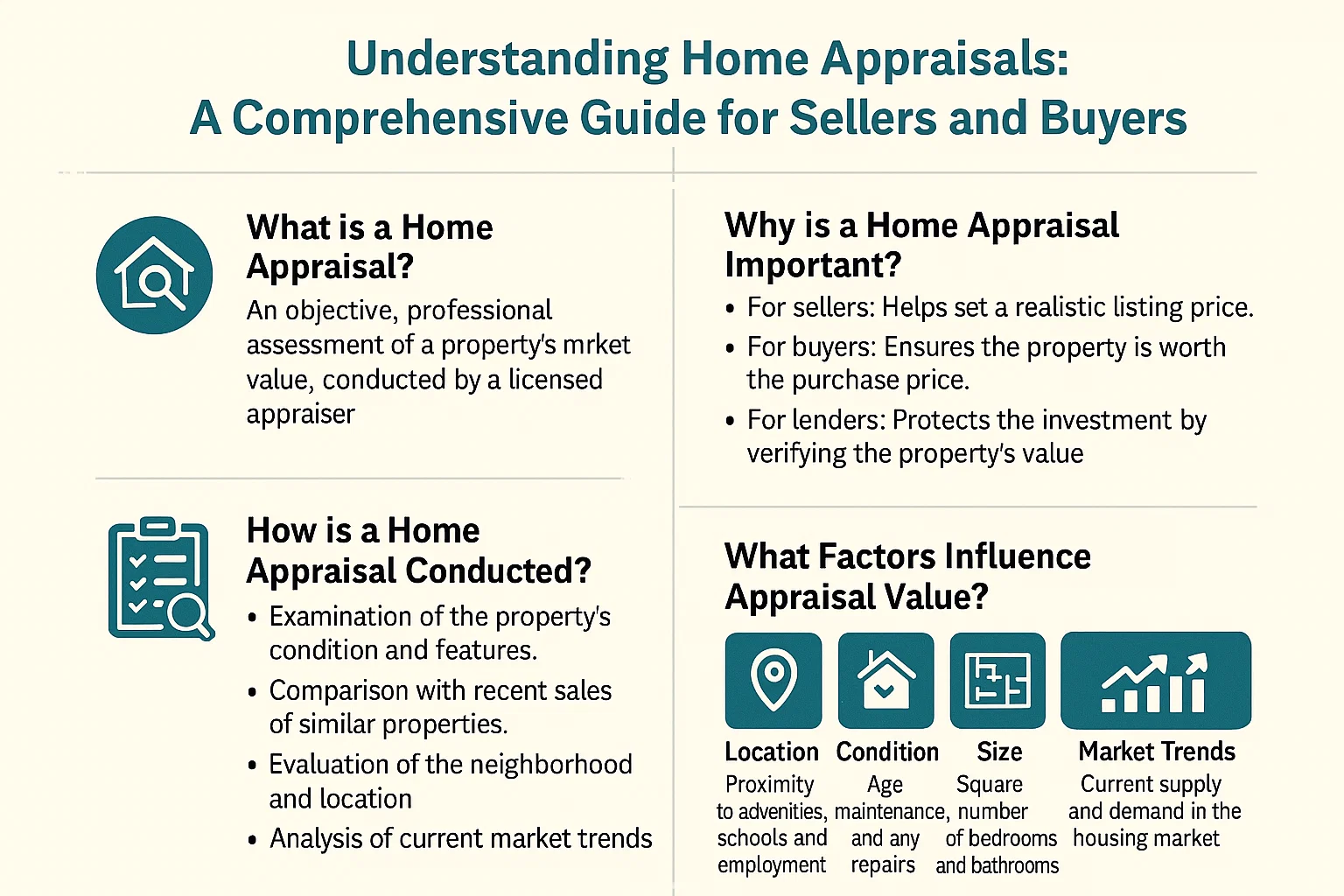 Home Appraisal Guide infographic