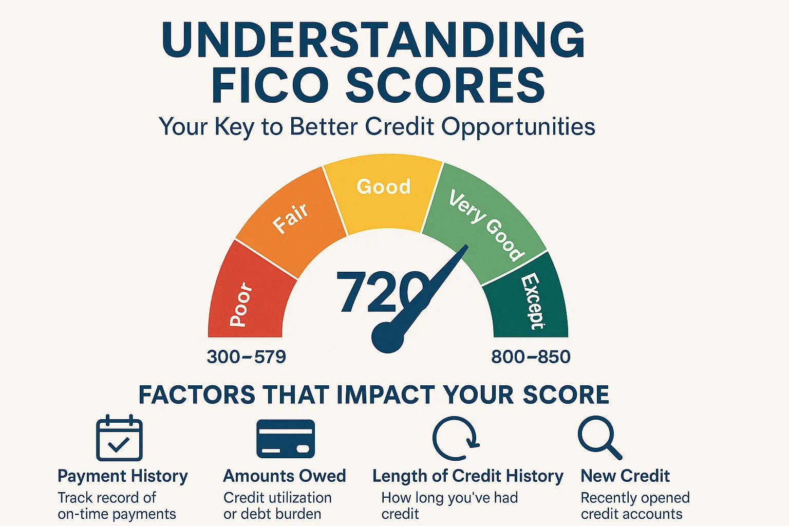 FICO Score Insights infographic