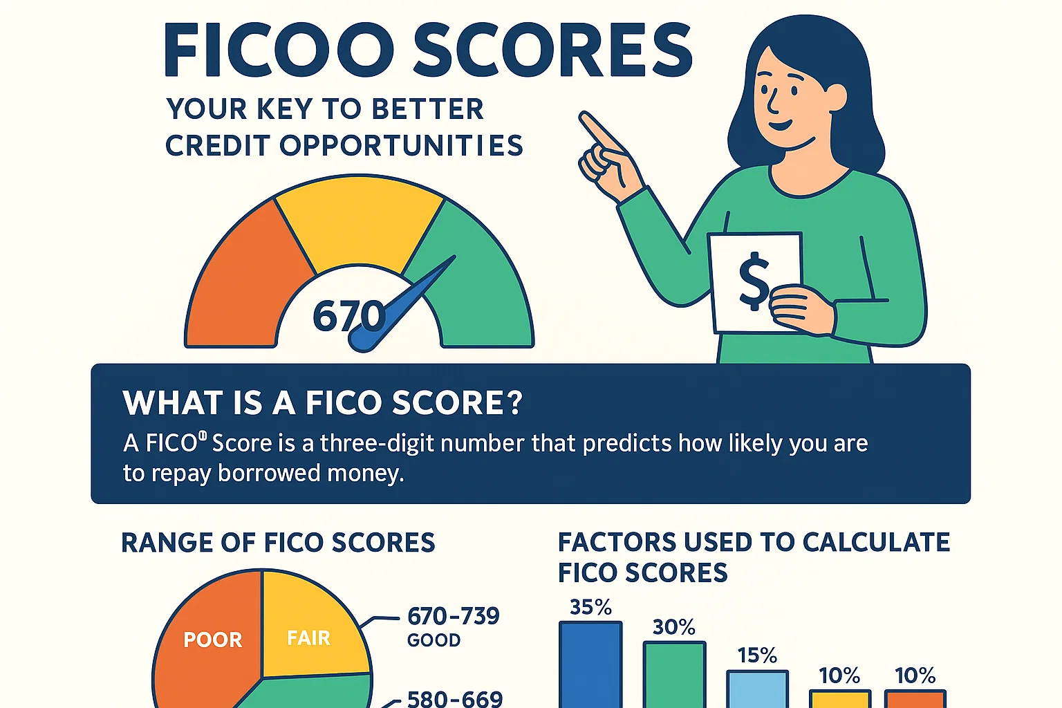 FICO Score Insights infographic