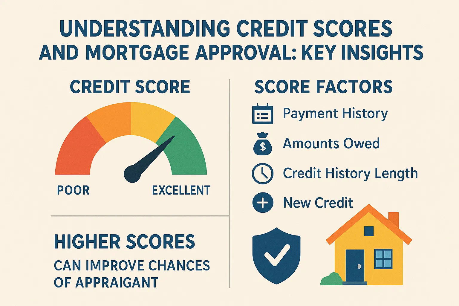 Credit Score Insights infographic