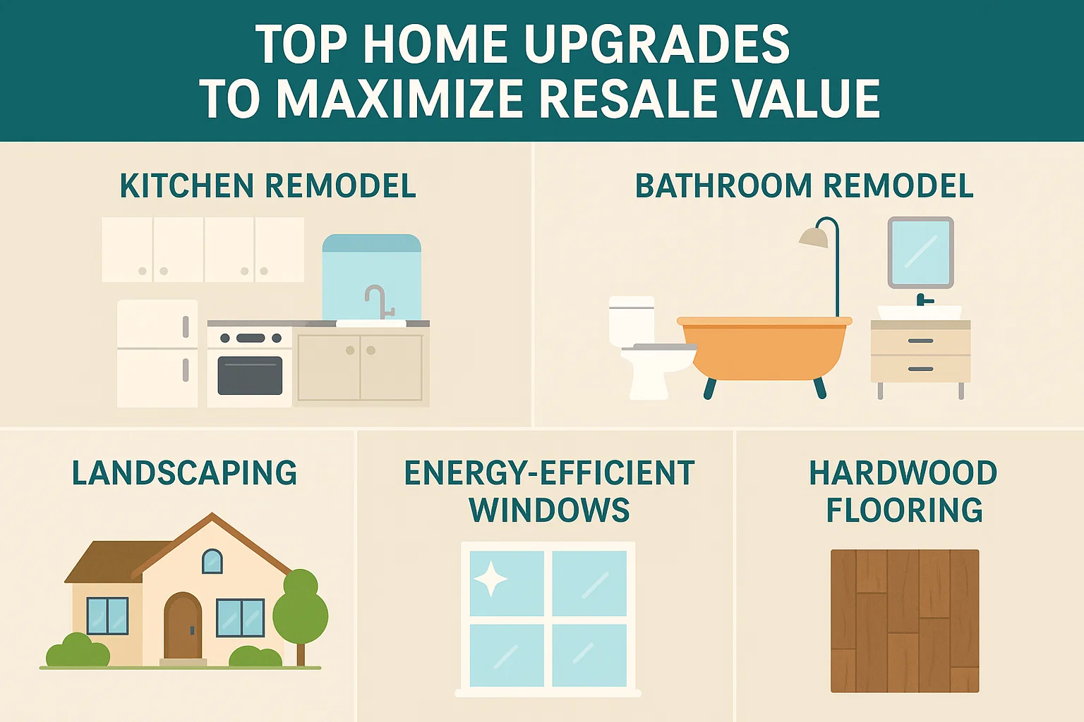 Maximize Resale Value infographic