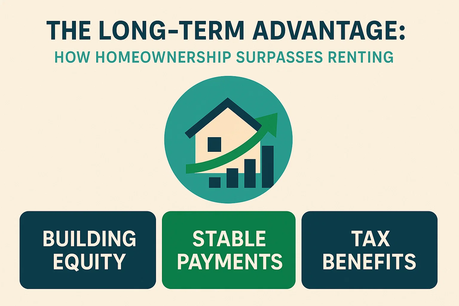 Homeownership vs Renting infographic