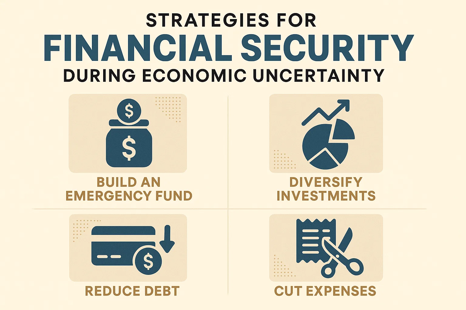 Economic Security Strategies infographic