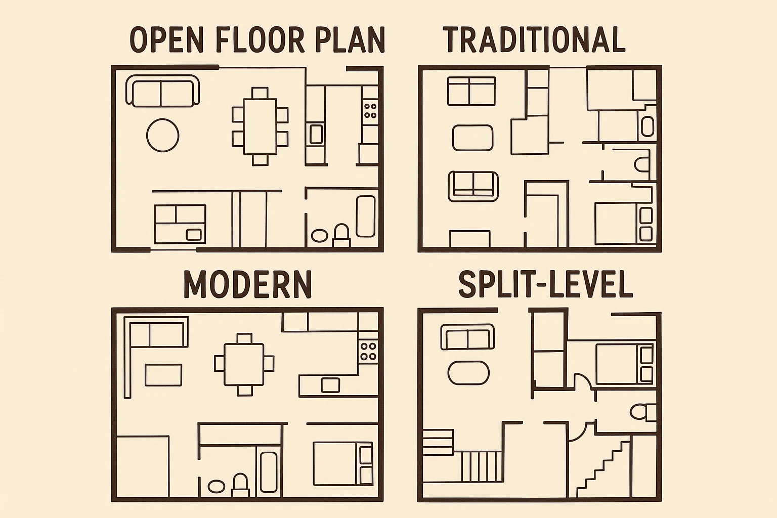 Floor Plan Choices infographic