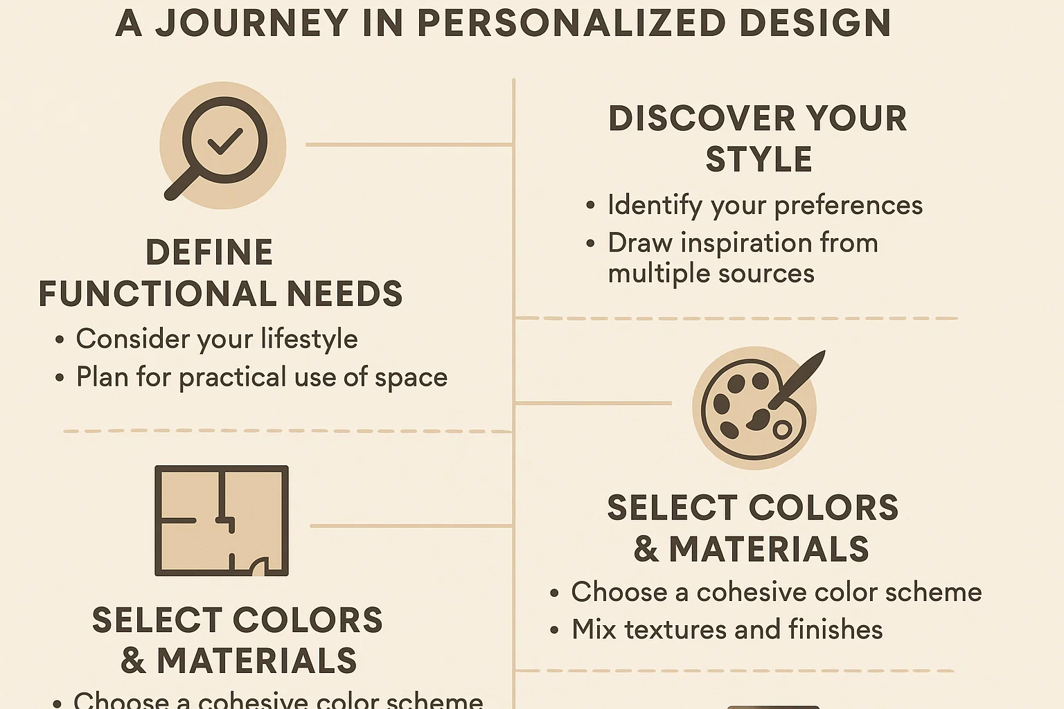 Personalized Home Design infographic
