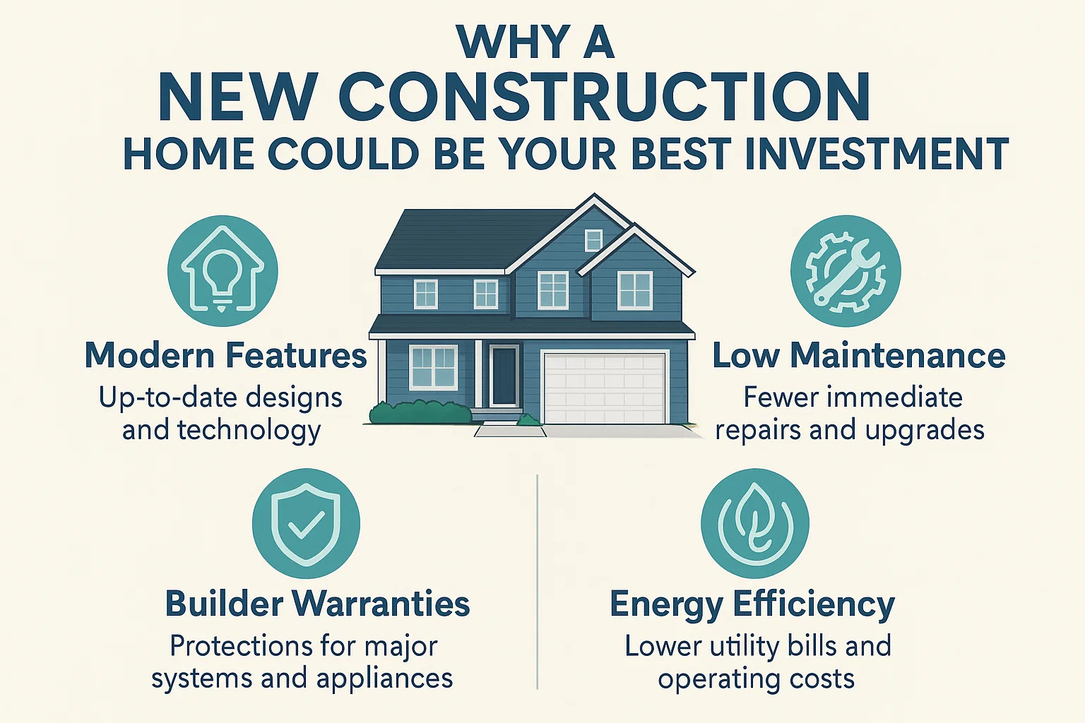 New Construction Investment infographic