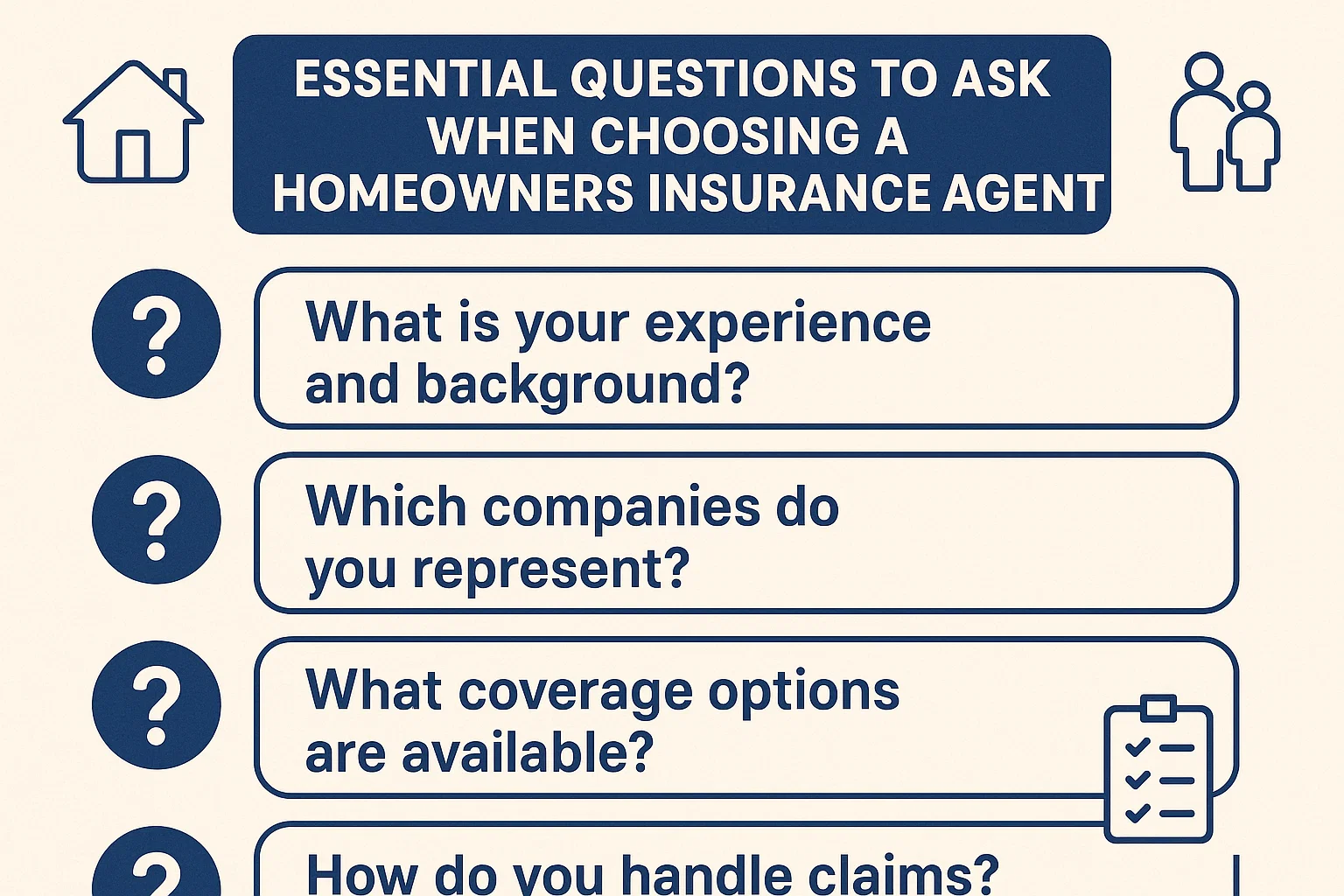 Home Insurance Essentials infographic