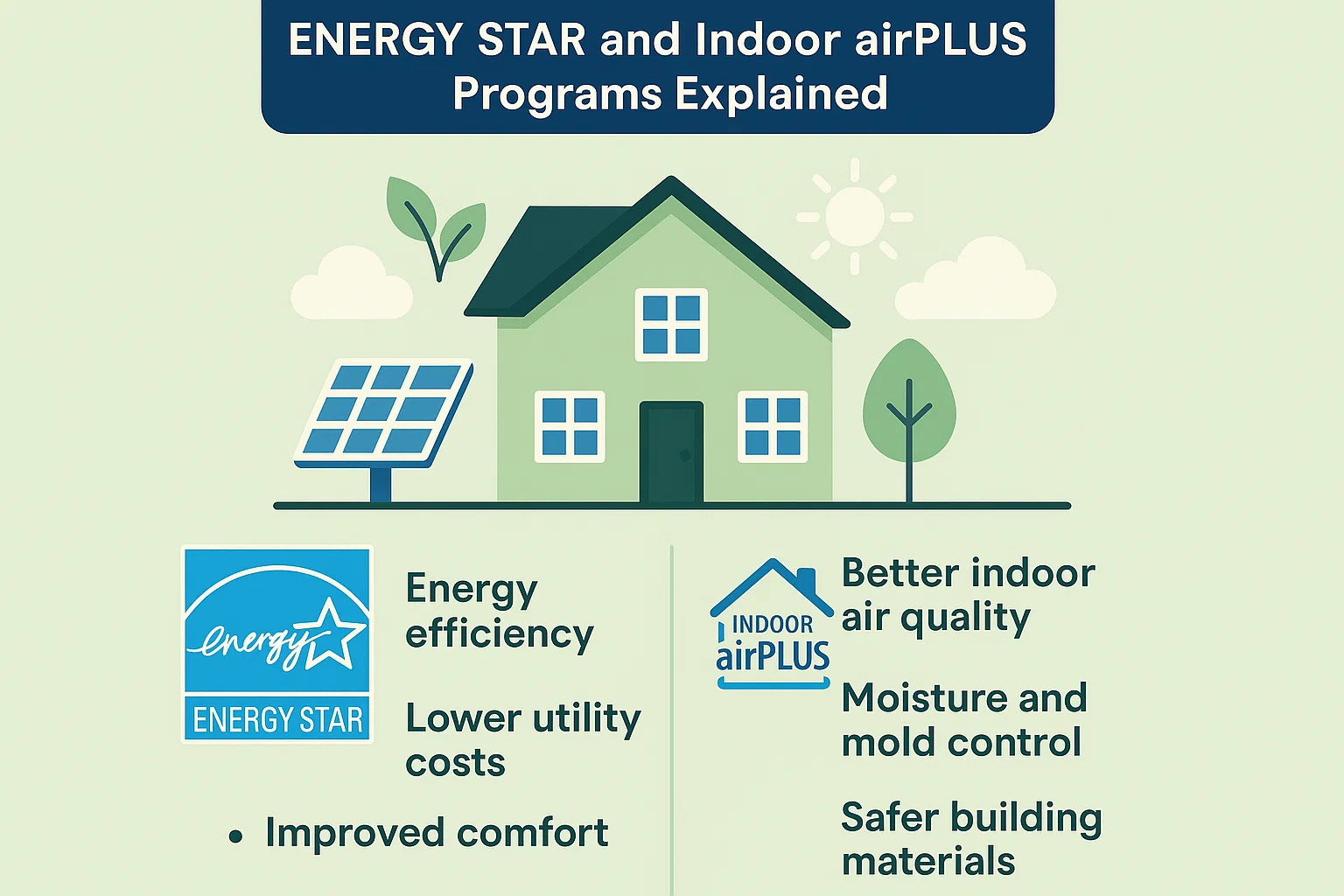 Sustainable Home Building Infographic infographic