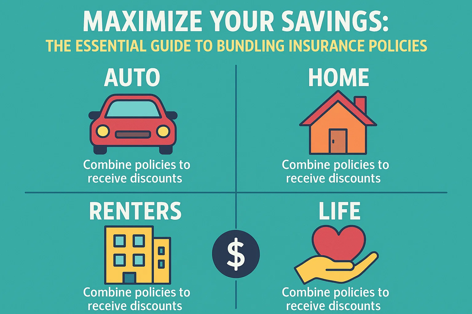 Insurance Bundling Guide infographic