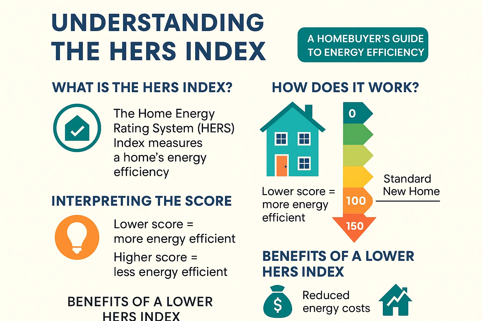 HERS Index Explained infographic