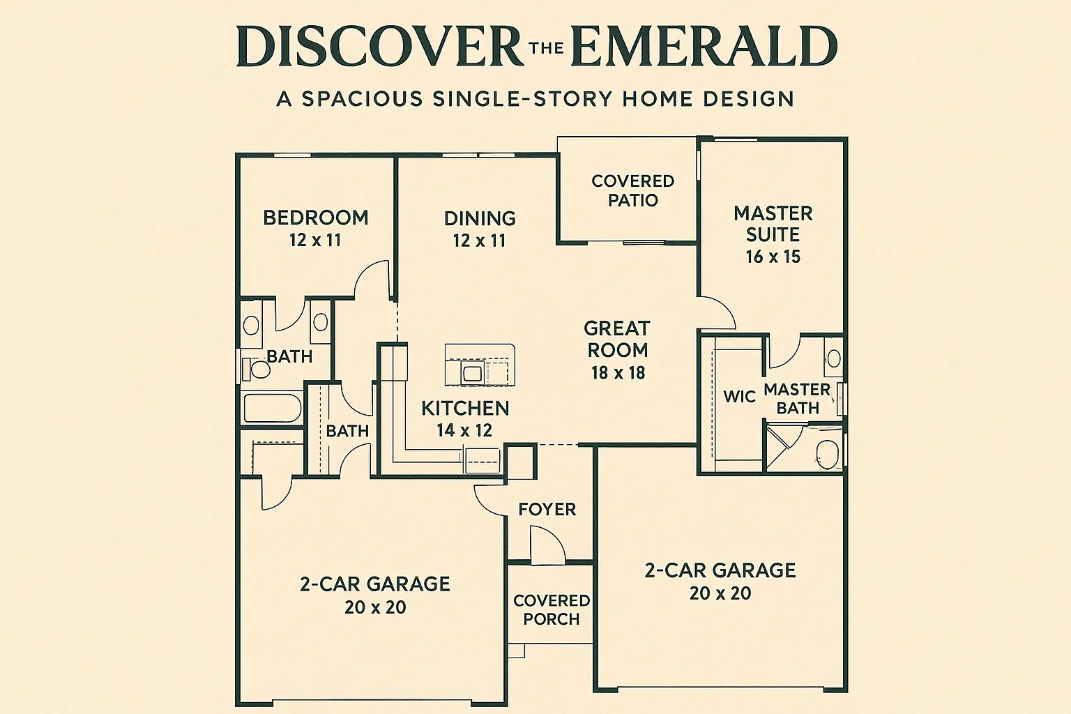 Emerald Home Design infographic