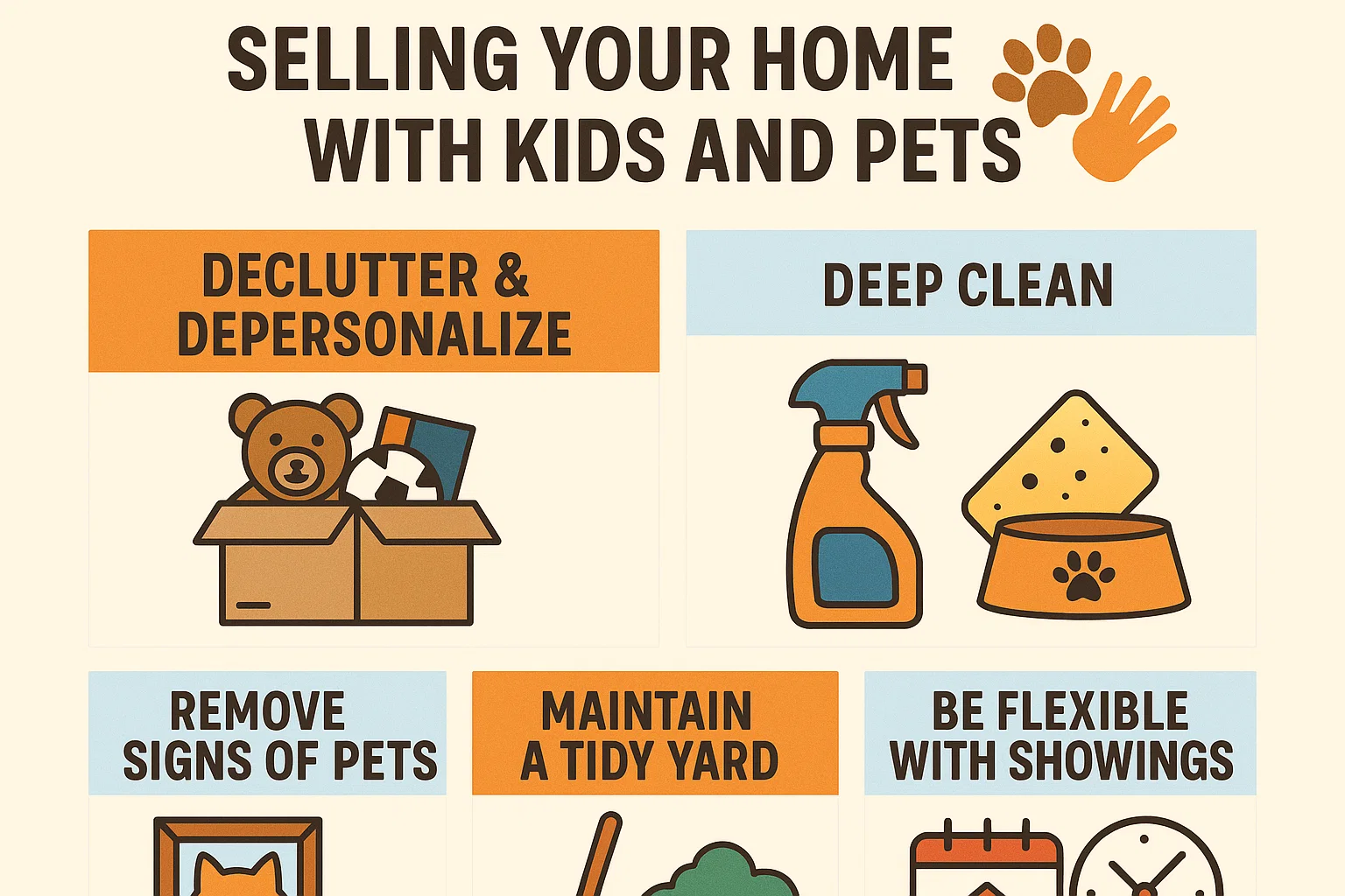 Home Selling Tips infographic