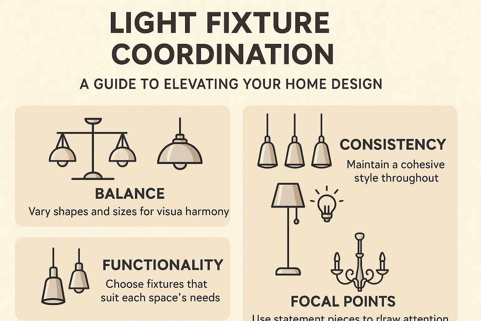 Light Fixture Guide infographic