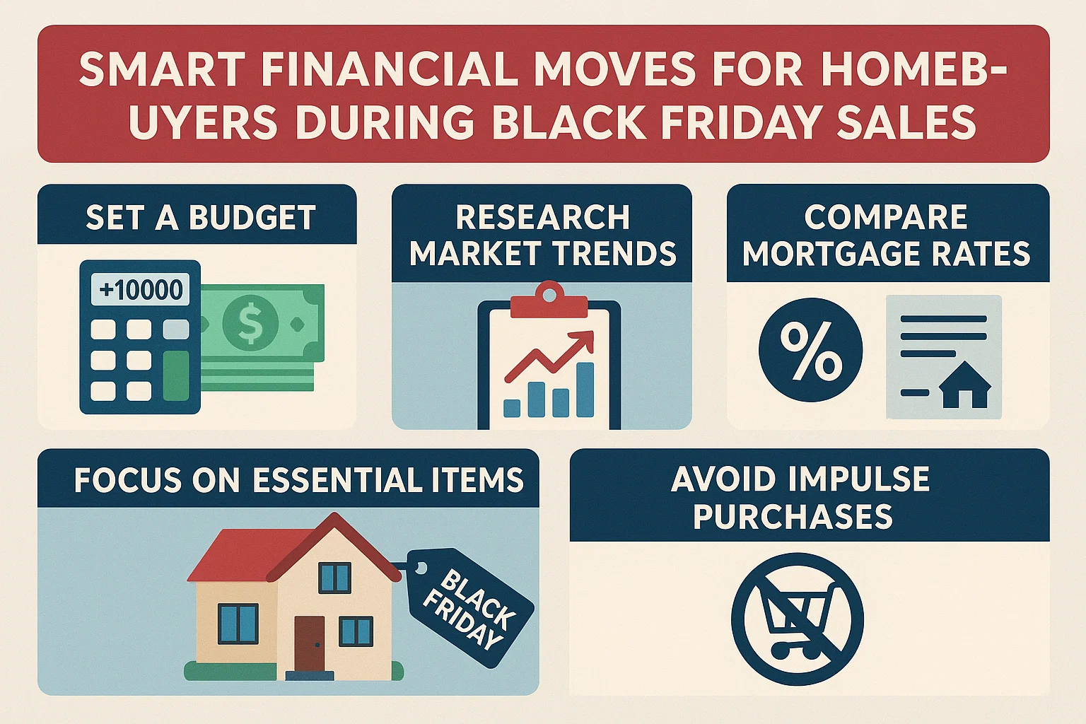Black Friday Homebuyer Tips infographic