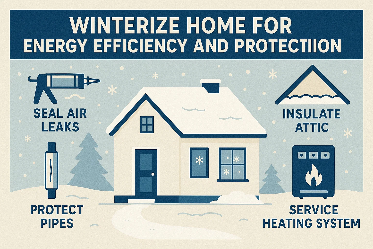 Winterize Your Home infographic
