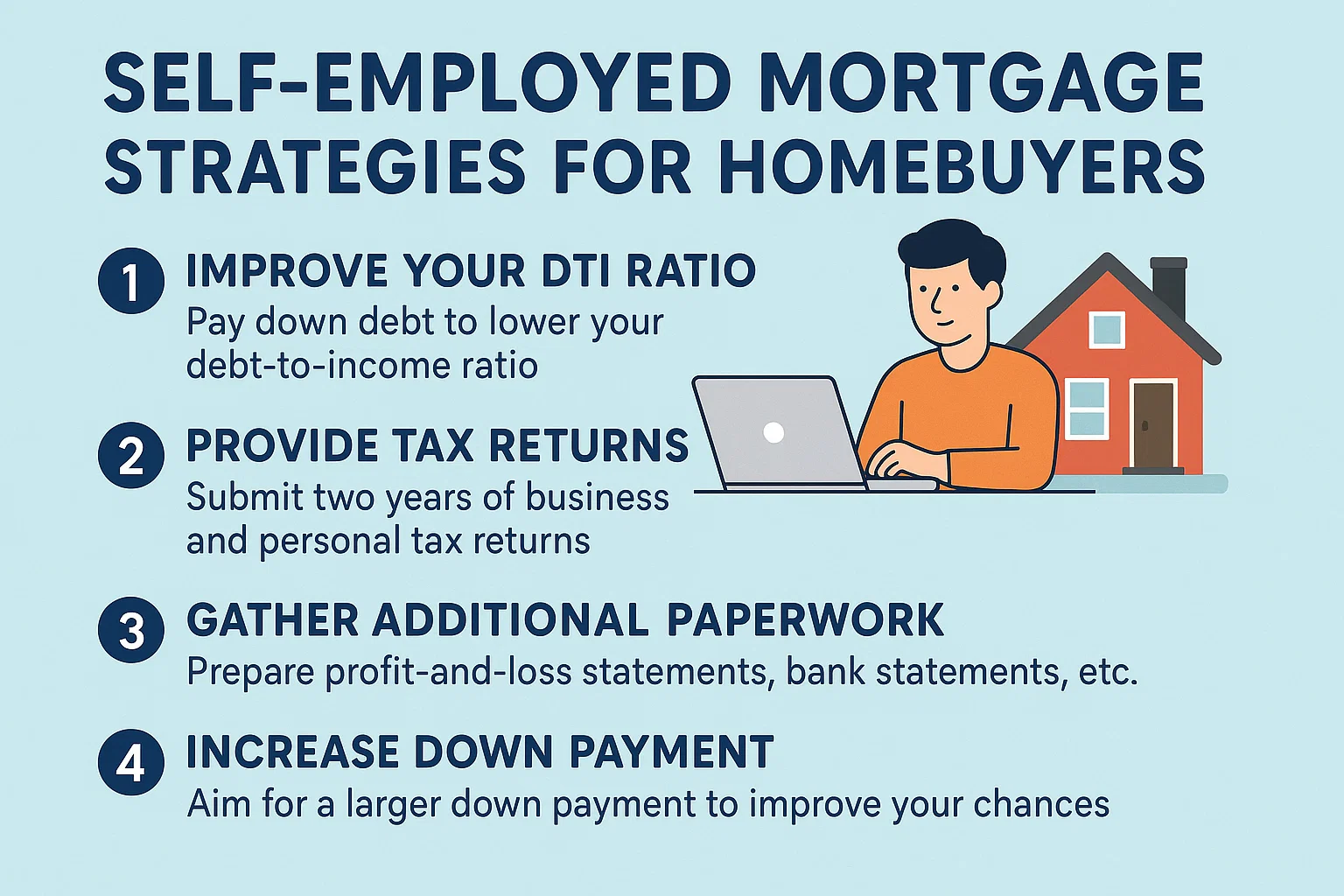 Mortgage Tips Infographic infographic