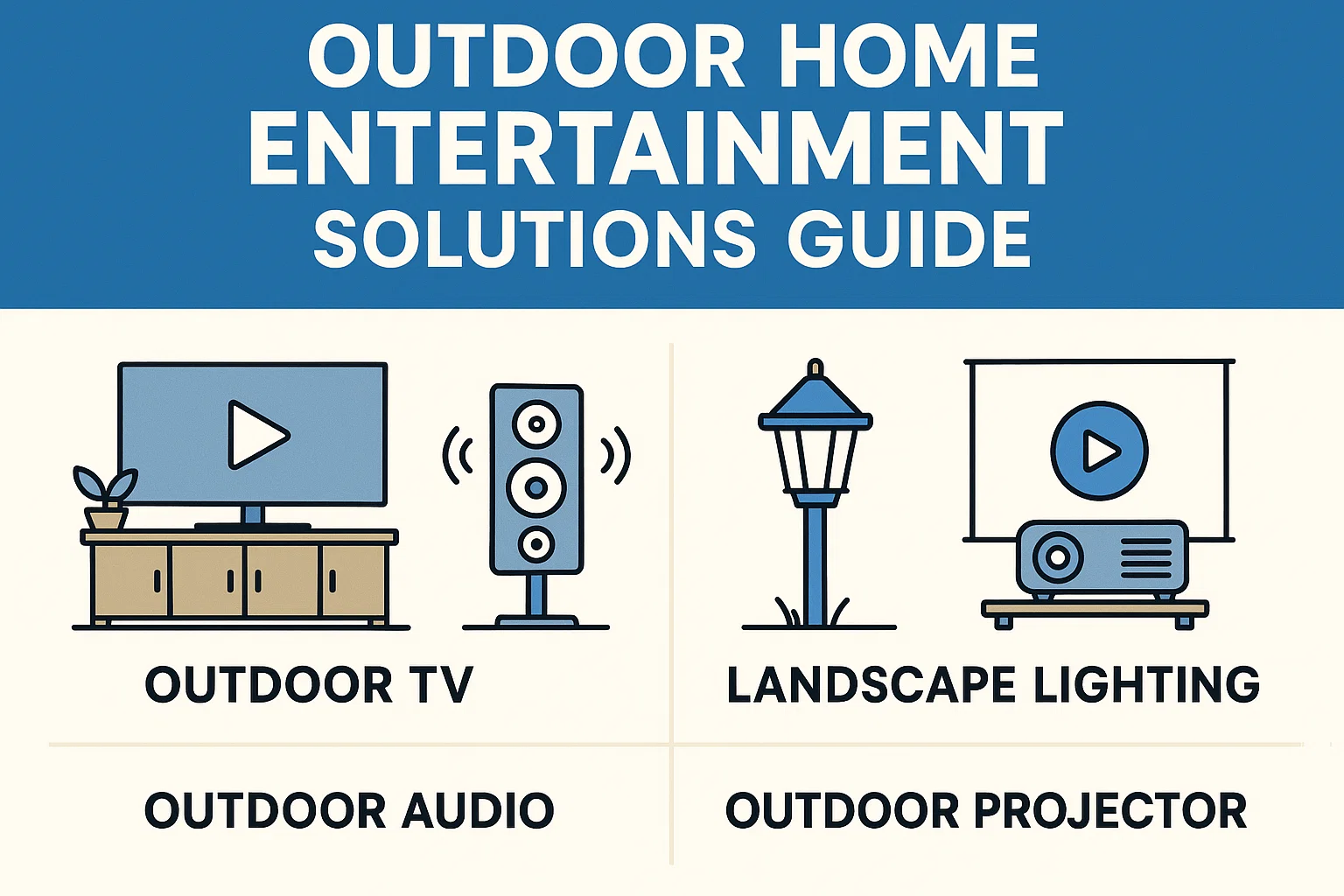 Outdoor Entertainment Guide infographic