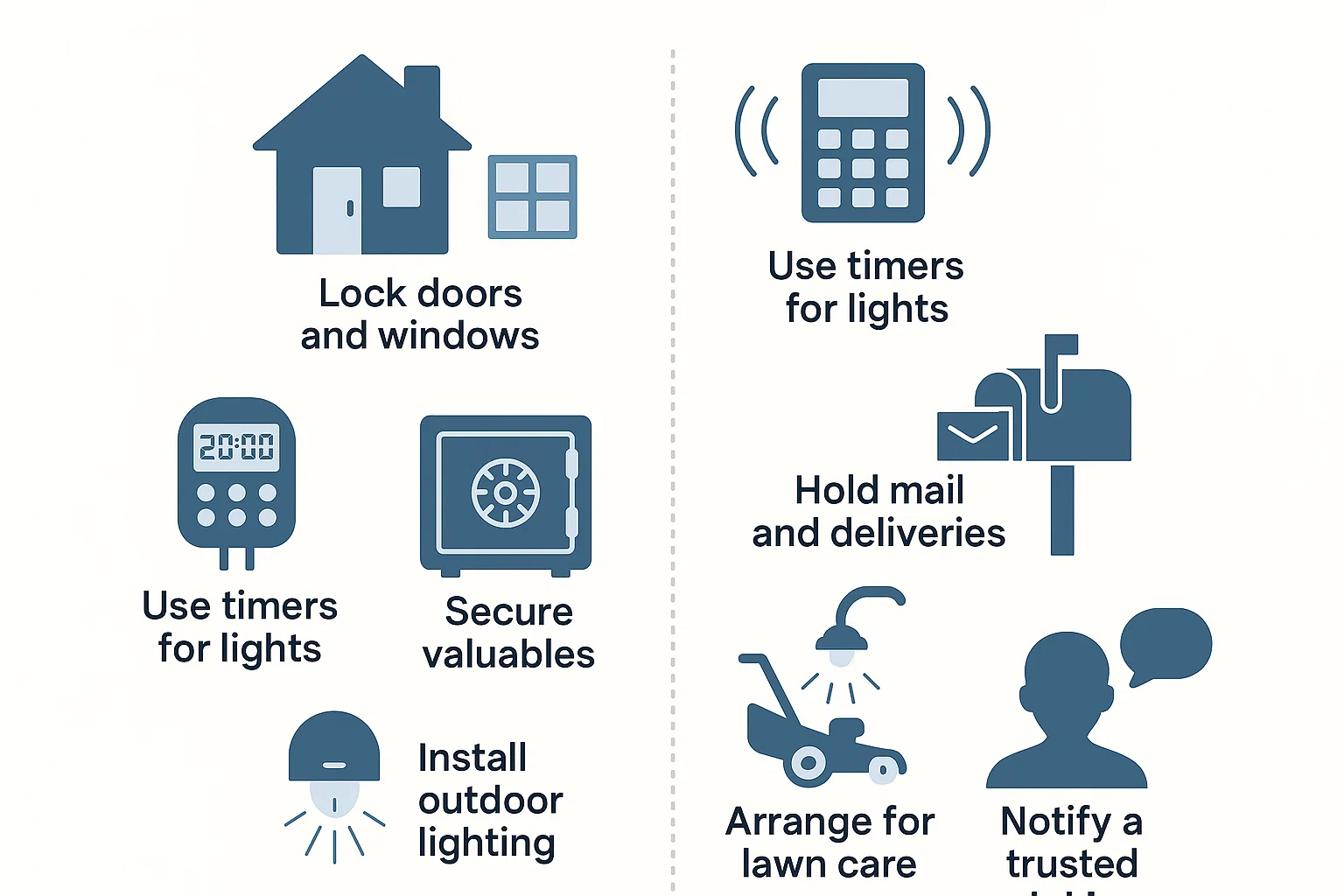 Home Security Essentials infographic