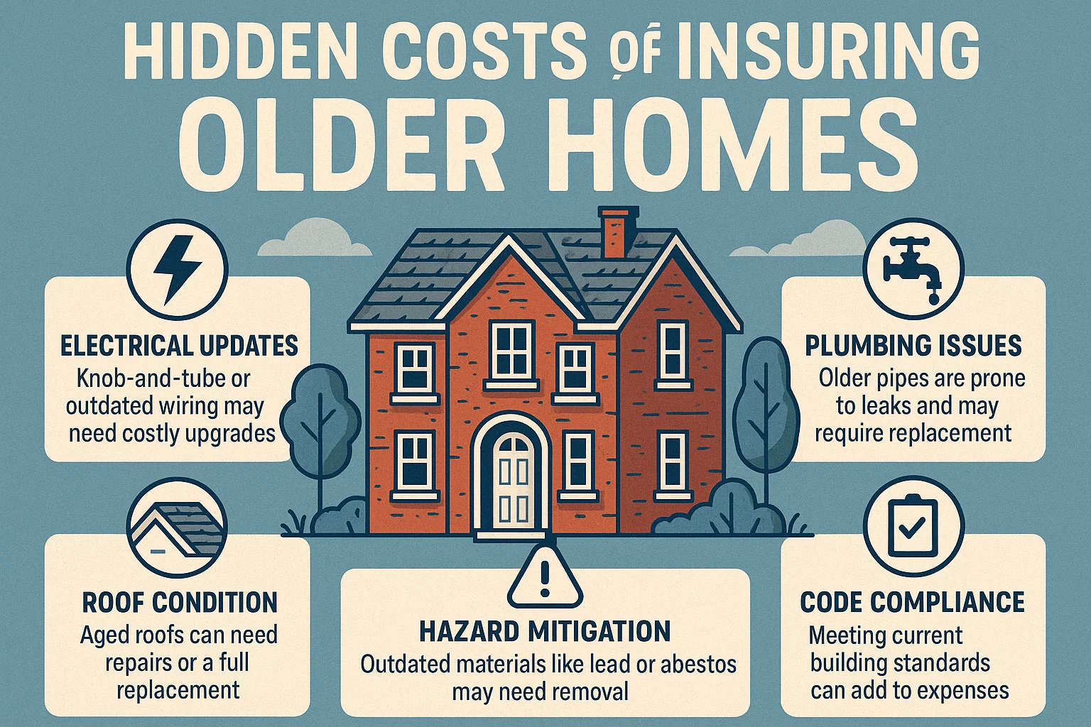 Insuring Older Homes infographic